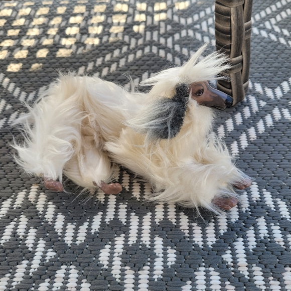 Vintage 1979 Mattel Barbie Afghan Hound Dog Beauty Articulated Posable Dog Toy - Picture 1 of 6